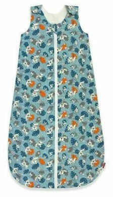 KidsDecor - Sac de dormit fara maneci Tiger Jungle 85 cm din Bumbac, 85x34 cm, 6-12 luni, Tog 1.0