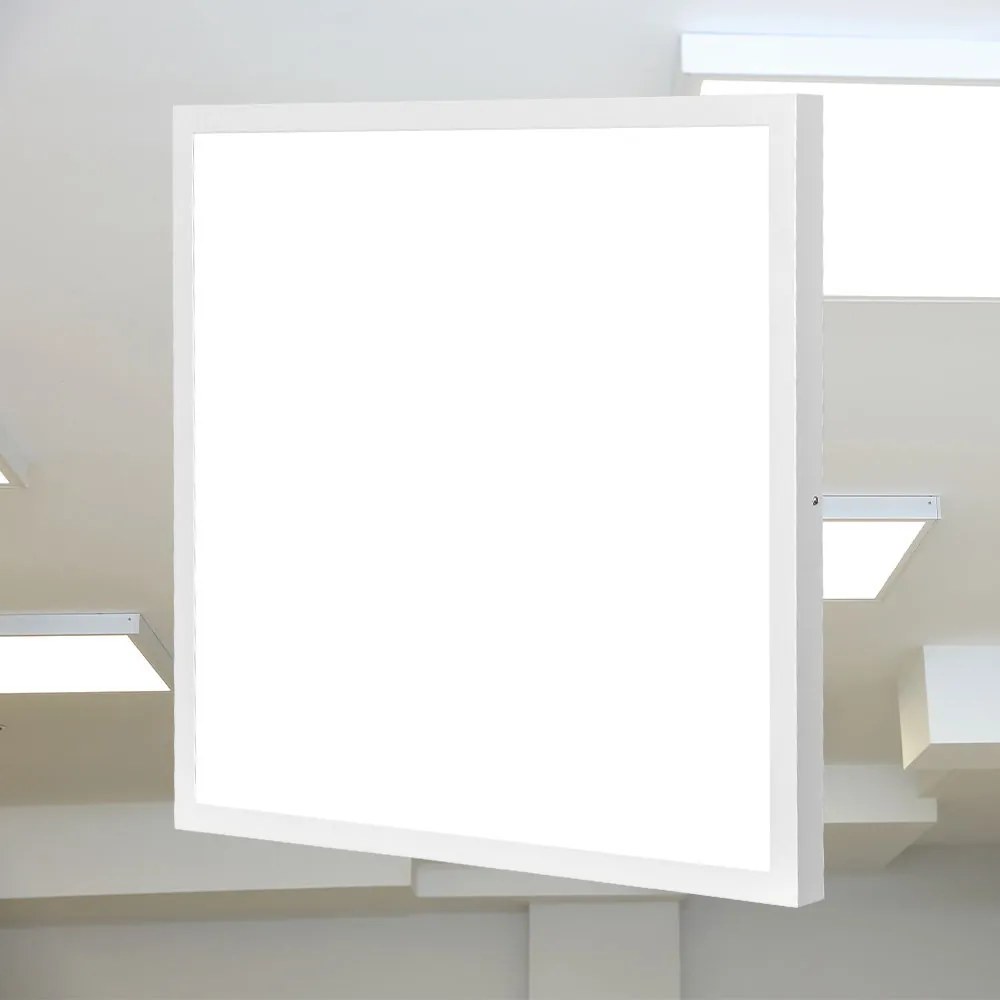Panou LED aplicat BP25-56680, 600x600mm, 50W, 5200lm, temperatura de culoare ajustabila(3000-6500K), alb, IP40, Braytron