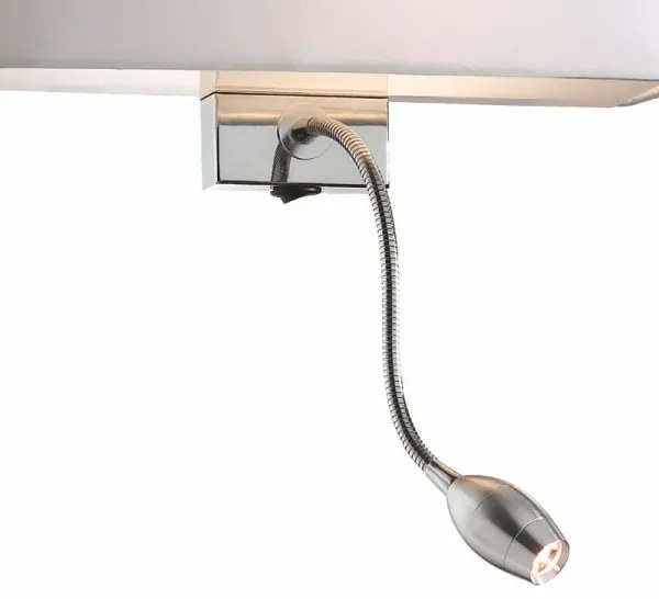 Ideal Lux - Lampă LED flexibilă de perete HOTEL 1xE27/60W + LED/1,5W/230V