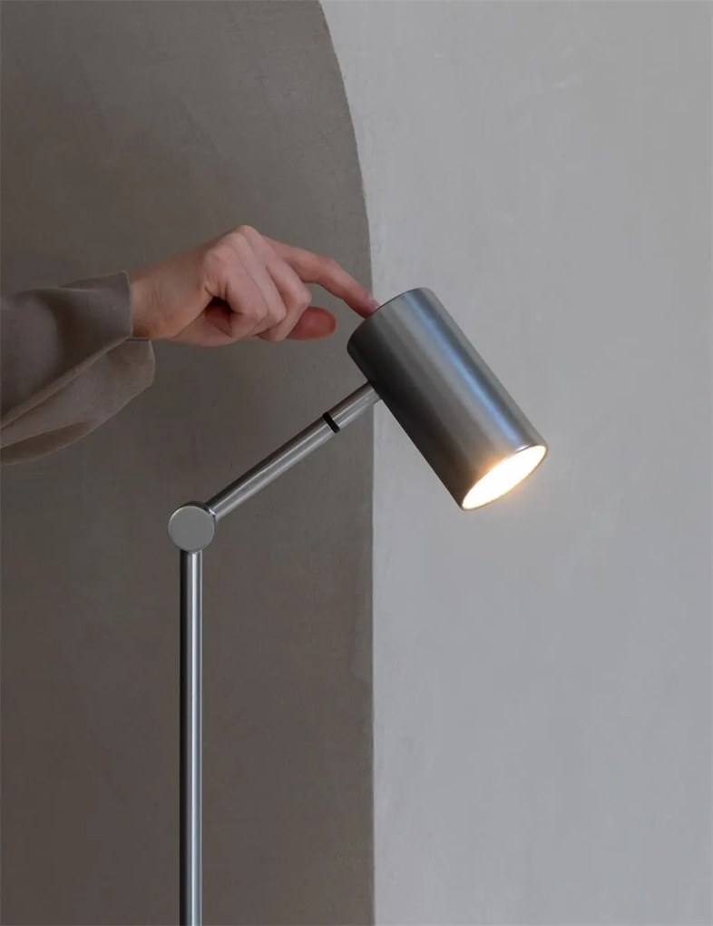 Lampadar Montreux metal nickel