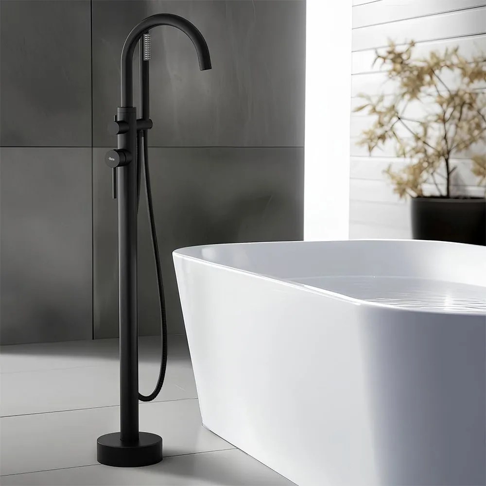 Baterie de podea Rea Lungo Black