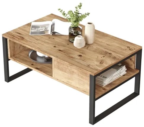 Măsuță de cafea 44,4x100 cm pin atlantic