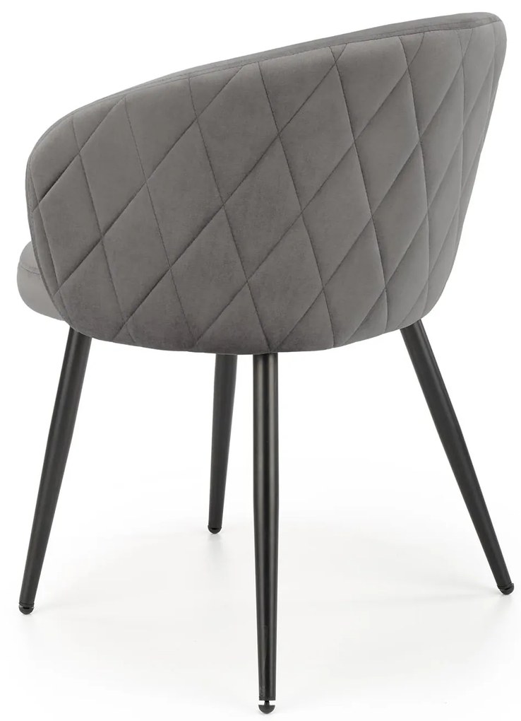 Scaun de sufragerie Kieth (gri). 1039626