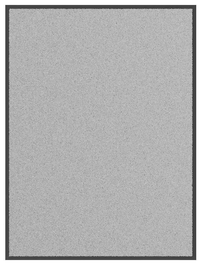 vidaXL Preș gri 90x120 cm