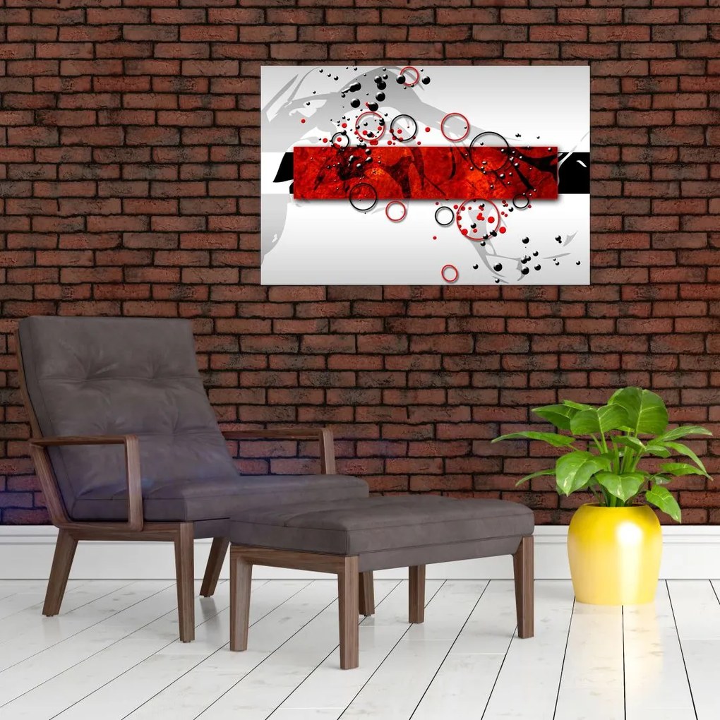 Tablou cu abstracție (90x60 cm)