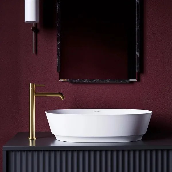 Baterie de lavoar OMNIRES Y1212GLB Y 30,8 cm auriu periat