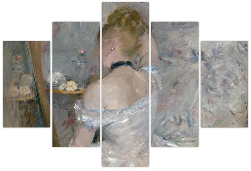 Tablou - Berthe Morisot, Woman at Her Toilette, reproducere (150x105 cm)