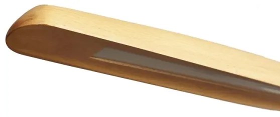 Lustră LED pe cablu LED/22W/230V 4000K 130 cm fag/lemn masiv