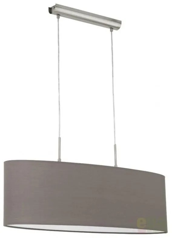 Lustra, Pendul modern maro-antracit, dim.75x22cm, Pasteri 31583 EL