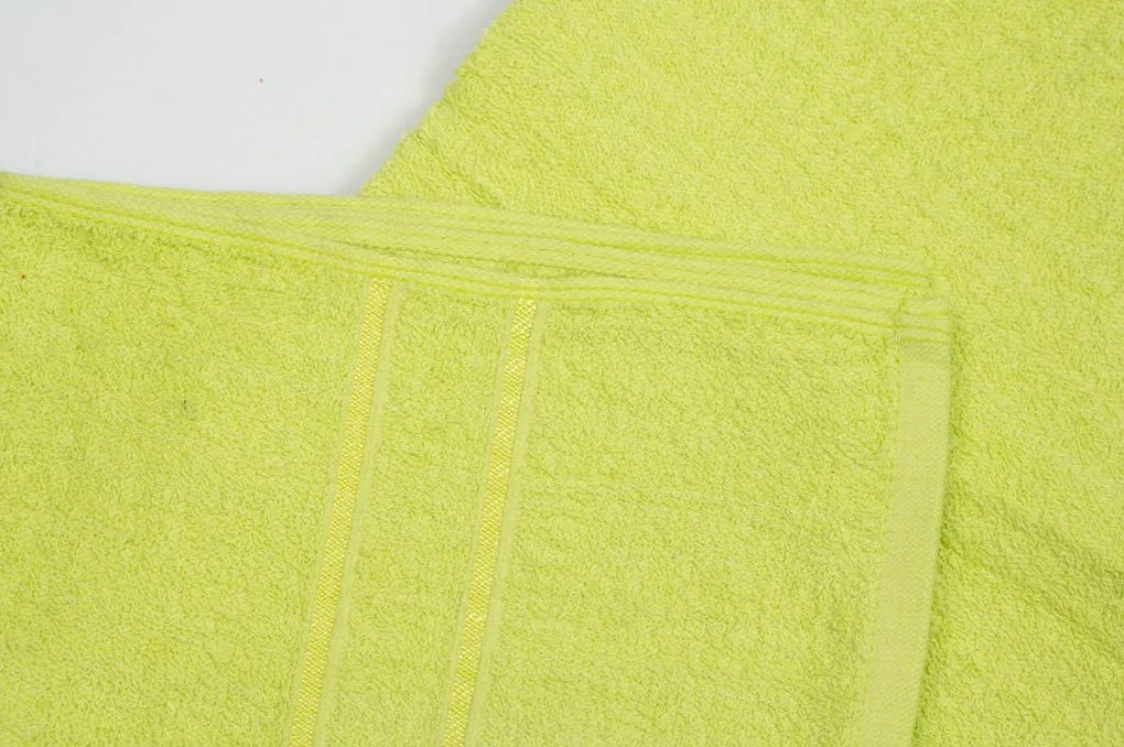 Prosop din bumbac Culoare Verde, DONNA 70X120 cm