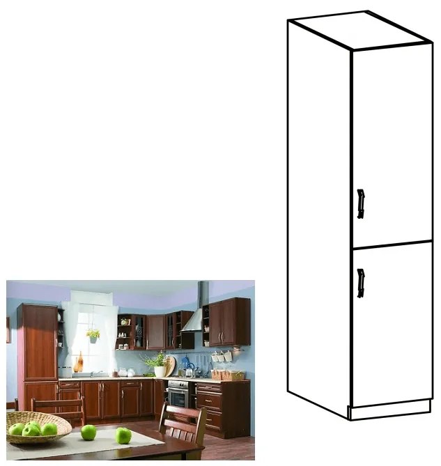 Dulap de bucătărie pentru alimente D40SP Sillina (nuc milano). 1015111