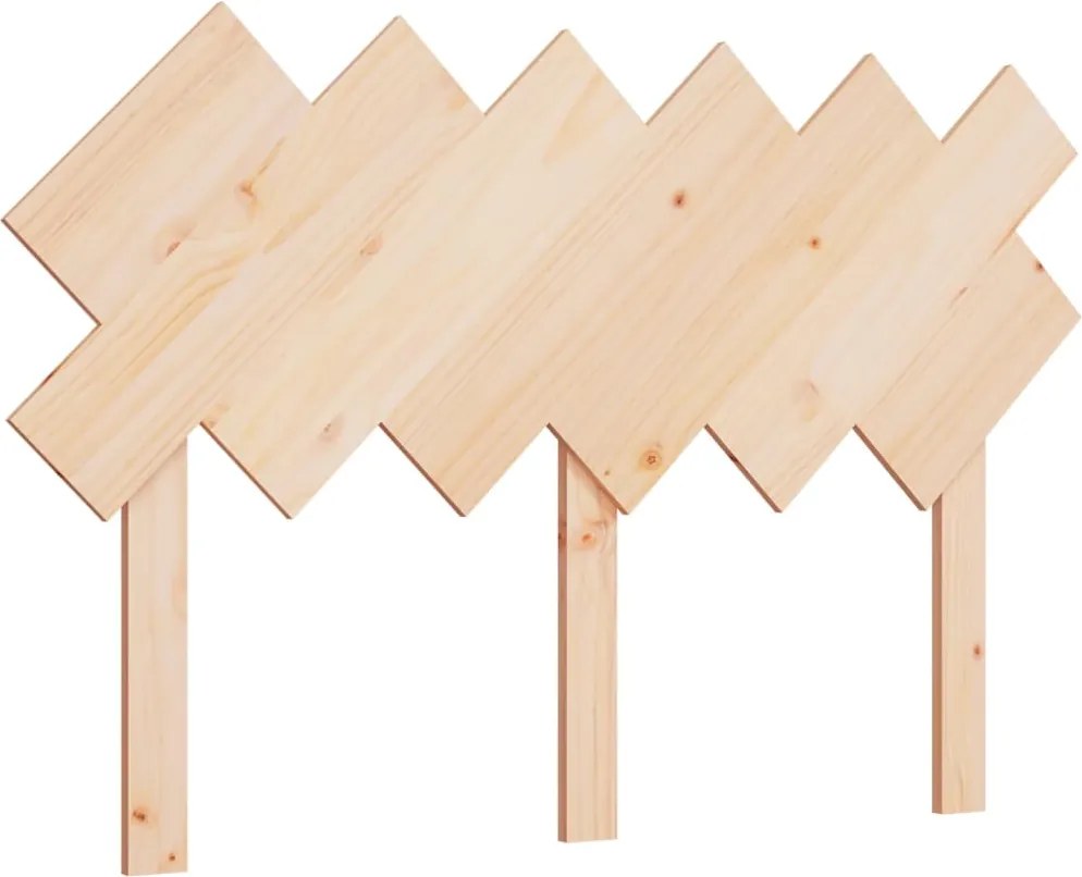 vidaXL Tăblie de pat, 122,5x3x80,5 cm, lemn masiv de pin