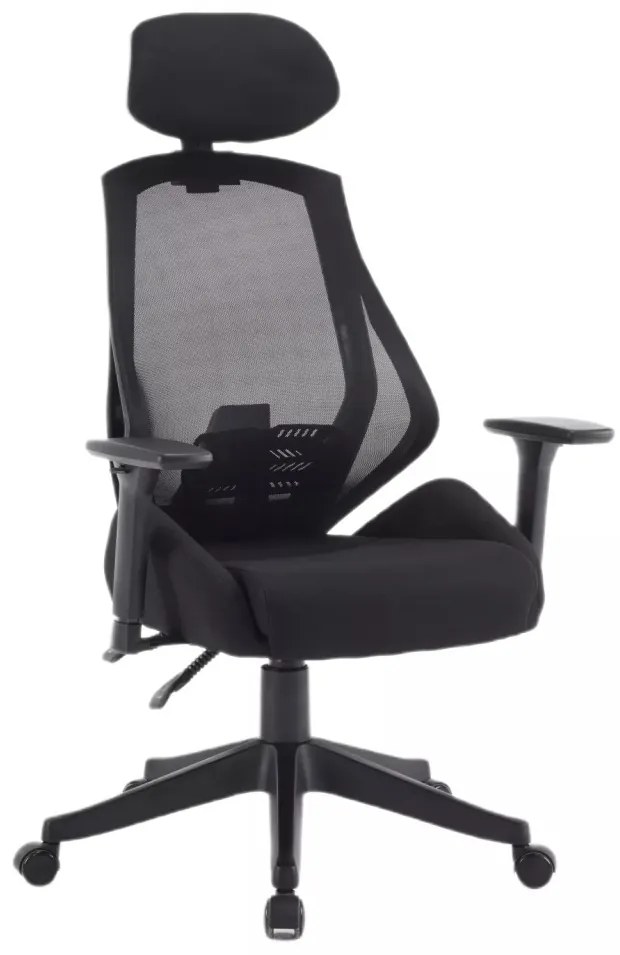 Scaun de birou Q406M material negru