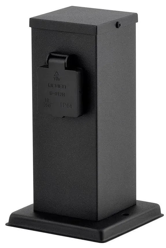 Stâlp de prize de exterior 2Z 230V antracit IP44