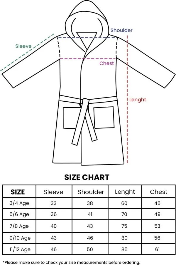 Halat pentru copii crem pentru 9-10 ani din muselină Muslin – Foutastic