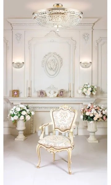 Plafonieră Maytoni DIA700-CL-12-G OTTILIA 12xE14/60W/230V