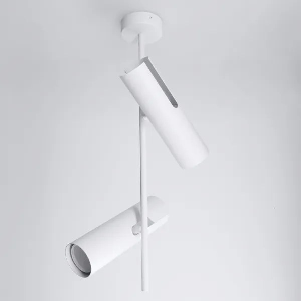 Brilagi - Lustru LED RGBW cu intensitate reglabilă pe tijă BRANCH, 2xGU10/6,5W/230V, alb