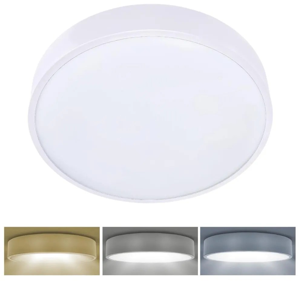 Plafonieră LED Brilagi POOL LED/36W/230V 3000/4500/6000K d. 30 cm alb