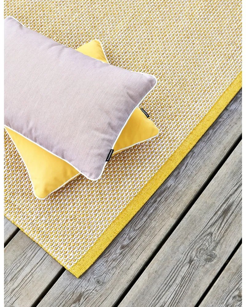 Covor pentru exterior și interior galben muștar 85x160 cm Effi Mustard – Pappelina