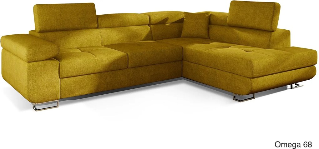 Colțar lemn masiv Extensibil Amina 275x202cm Ladă Depozitare Personalizabil