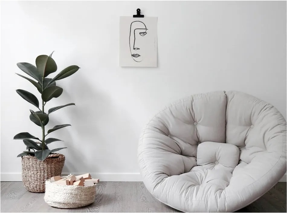 Fotoliu variabil Karup Design Nest Forest Green