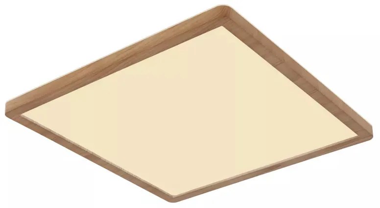 Plafoniera LED Sapana 41563-18WW, 18W, 1600lm, lumina calda, IP44, maro+alba, Globo Lighting