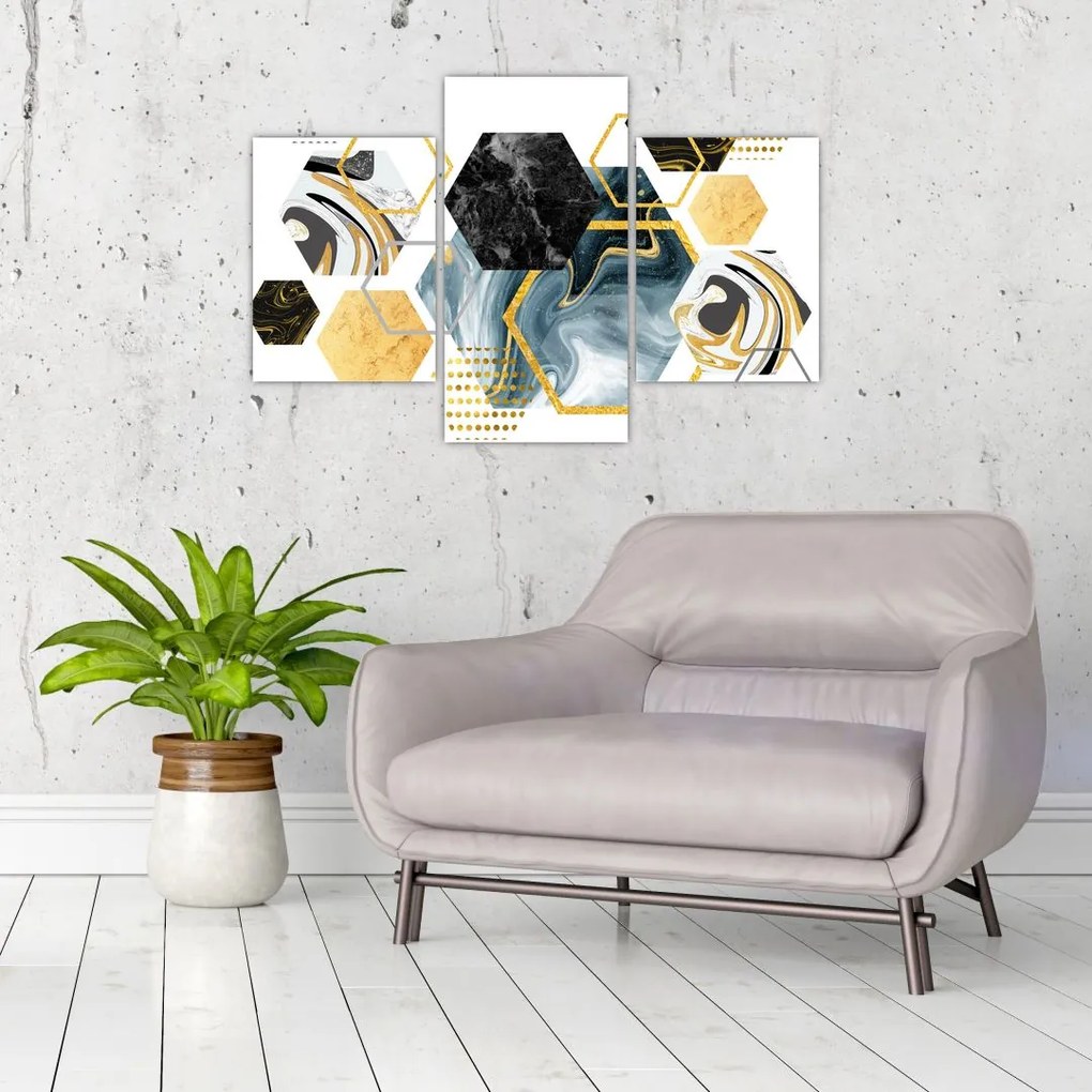 Tablou - Poligon (90x60 cm)