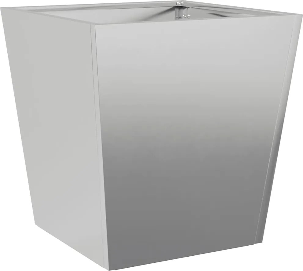 vidaXL Jardinieră de grădină, 40x40x40 cm, oțel galvanizat