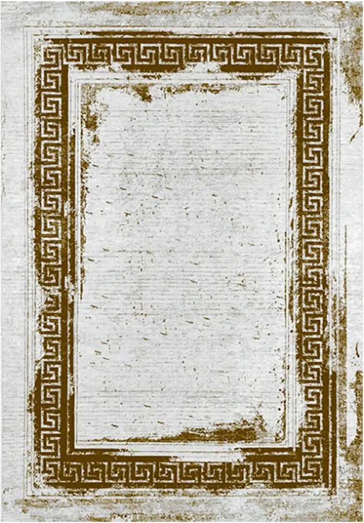 Covor 4024A, 80x150 cm, forma dreptunghiulara, tesatura catifelata, cr