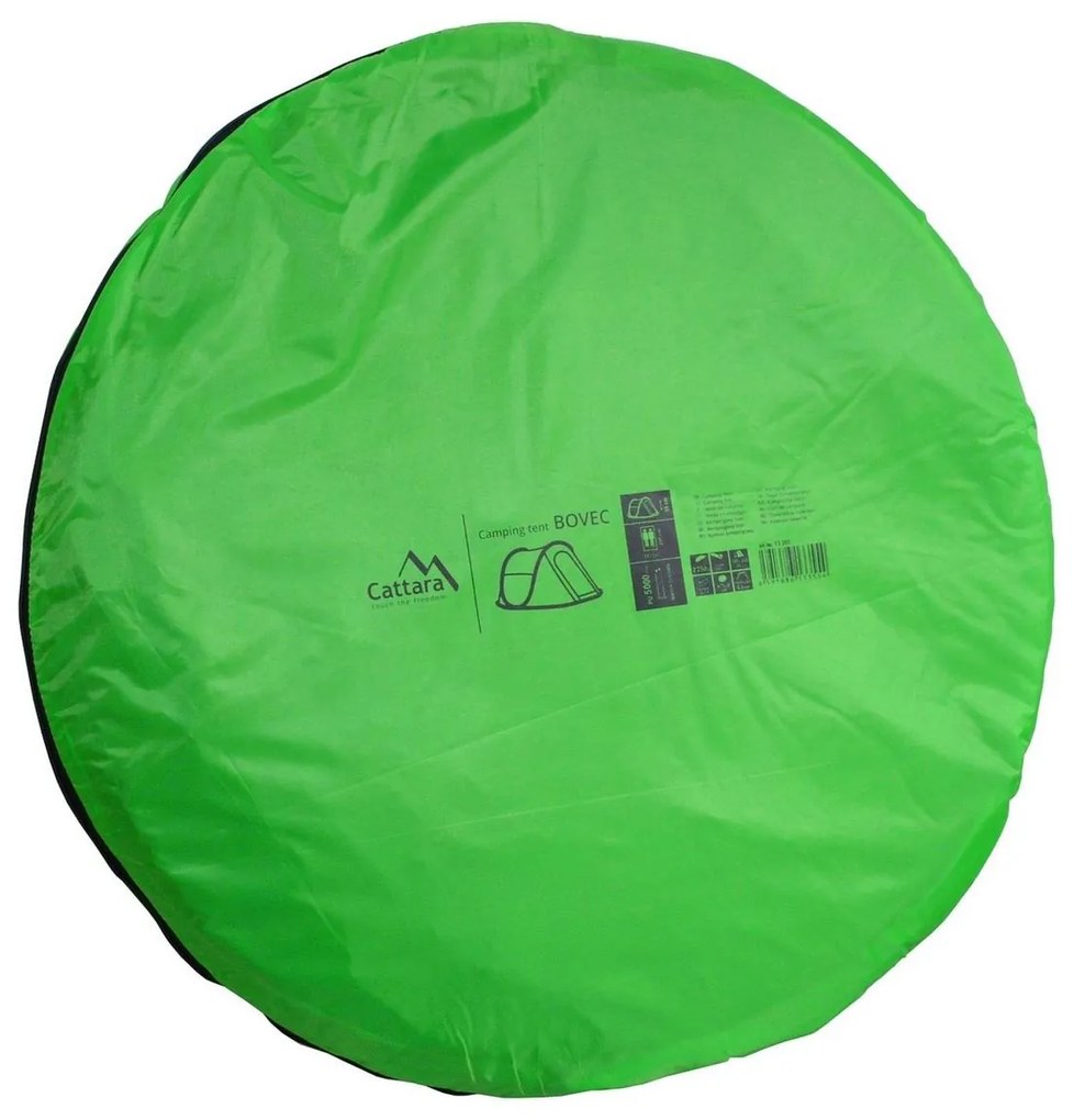 Cattara Cort pentru 2 persoane Bovec verde, 245 x 145 x 95 cm