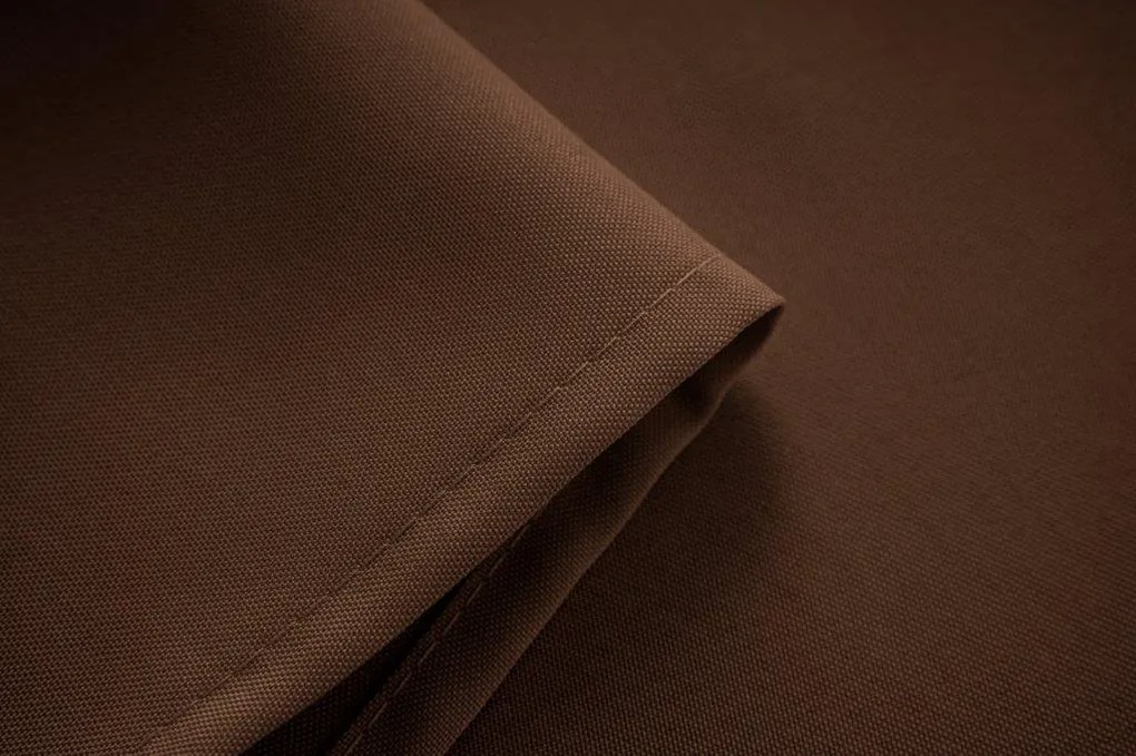 Draperie maro inchis cu rejansa OXFORD 140x250 cm