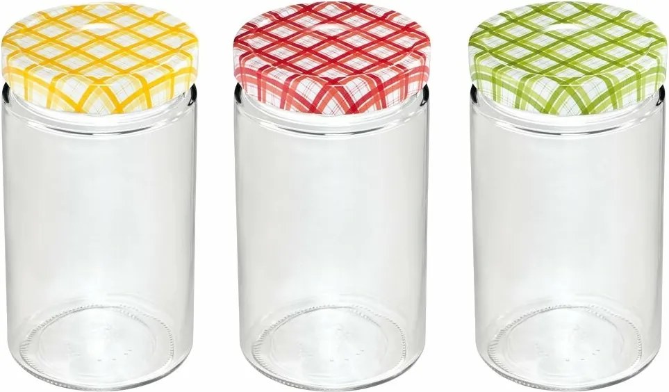 Set 3 borcane conservare Tescoma DELLACASA, 0,7 l, 700 ml