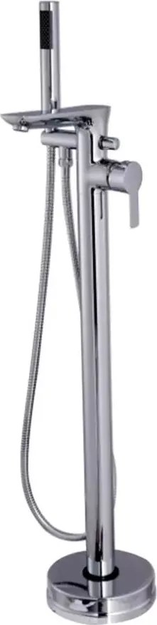 Baterie cada - dus freestanding Invena Glamour crom lucios