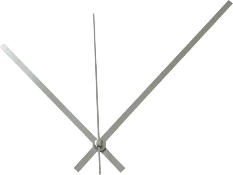 SENTOP | Ace de ceas drepte din aluminiu, argintii, 18,5 / 14 cm