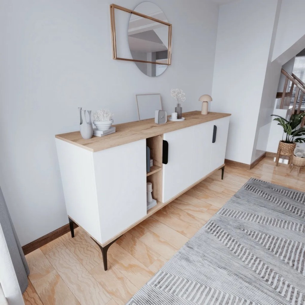 Dulap Tarz Oak and White