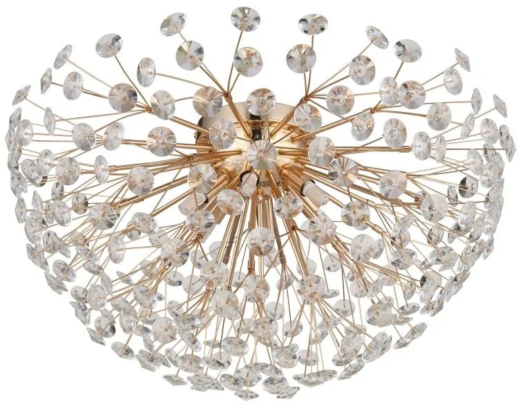 Lustra aplicata design elegant KATRINA 60cm auriu 64135D1 GL