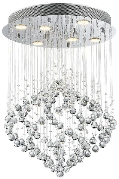 Luxera 62412 - Lustra aplicata de cristal CHESTER 6xGU10/50W/230V