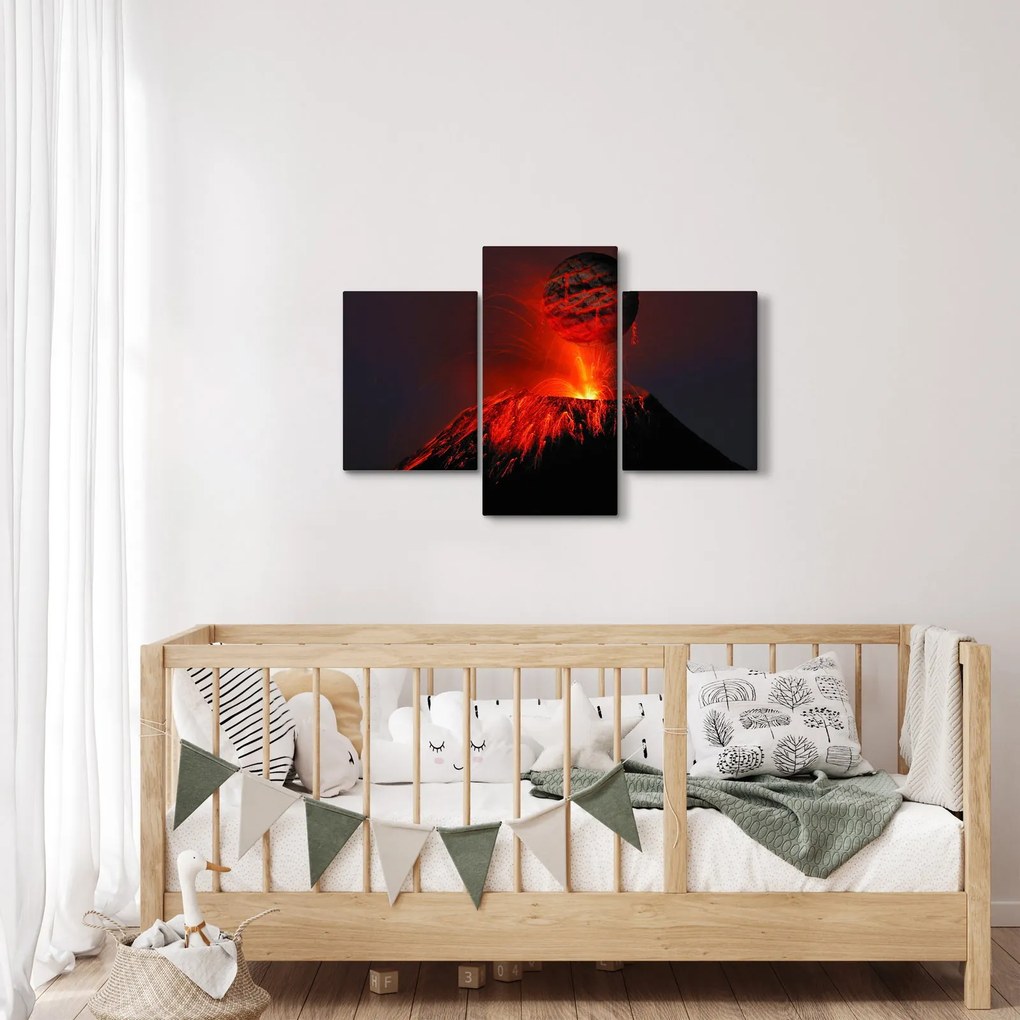 Tablou cu vulcan (90x60 cm)