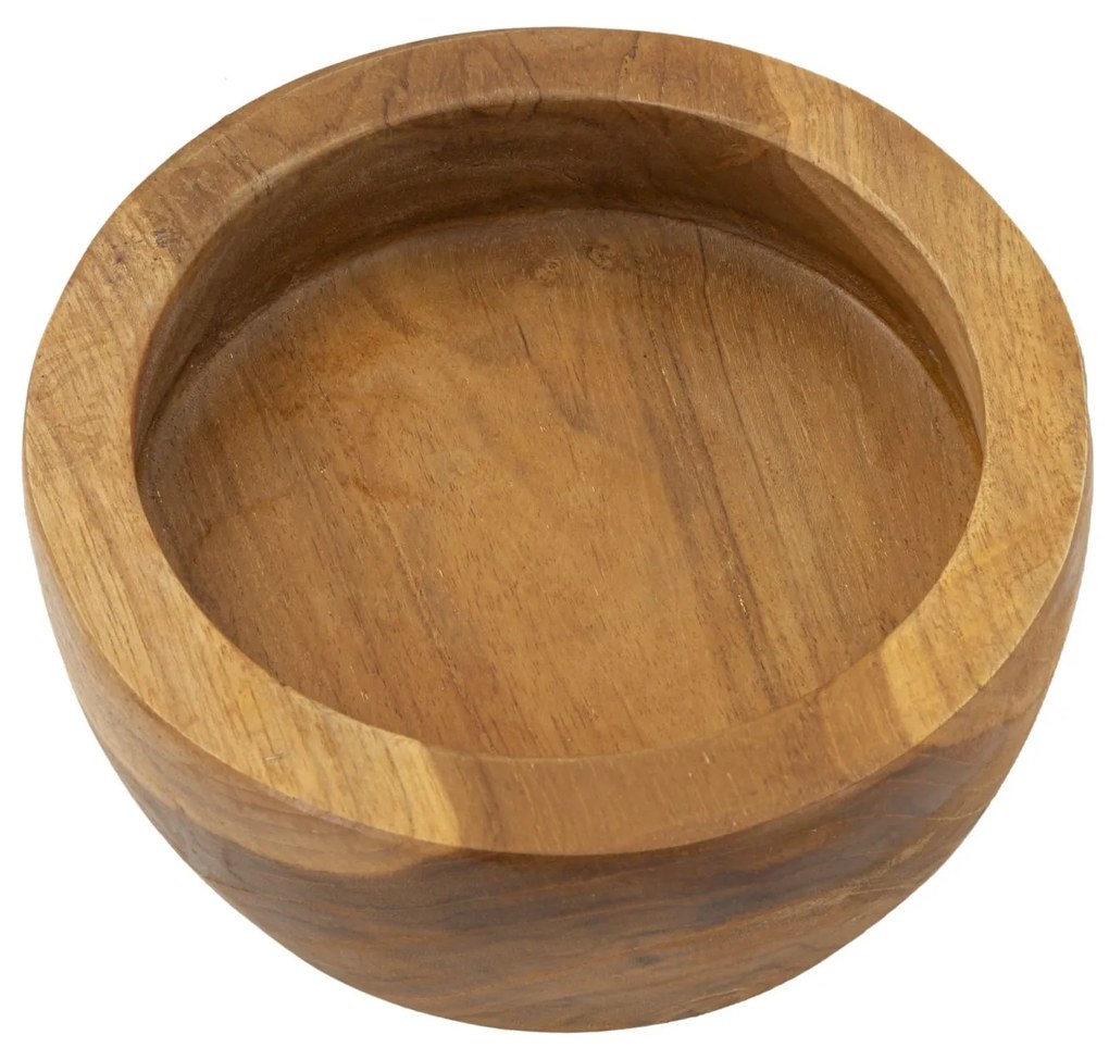 Mauro Ferretti Golitor Buzunare Simple Teak cm Ø 15X9,5 | Aosom Romania