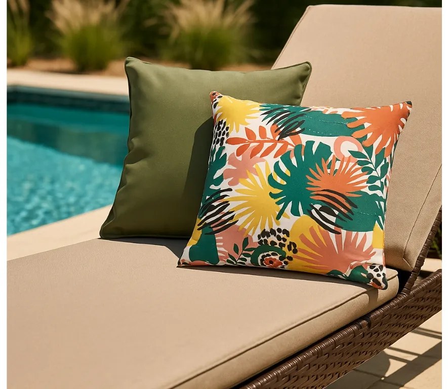 Perna de exterior PAVELLO 45x45 cm, colorata