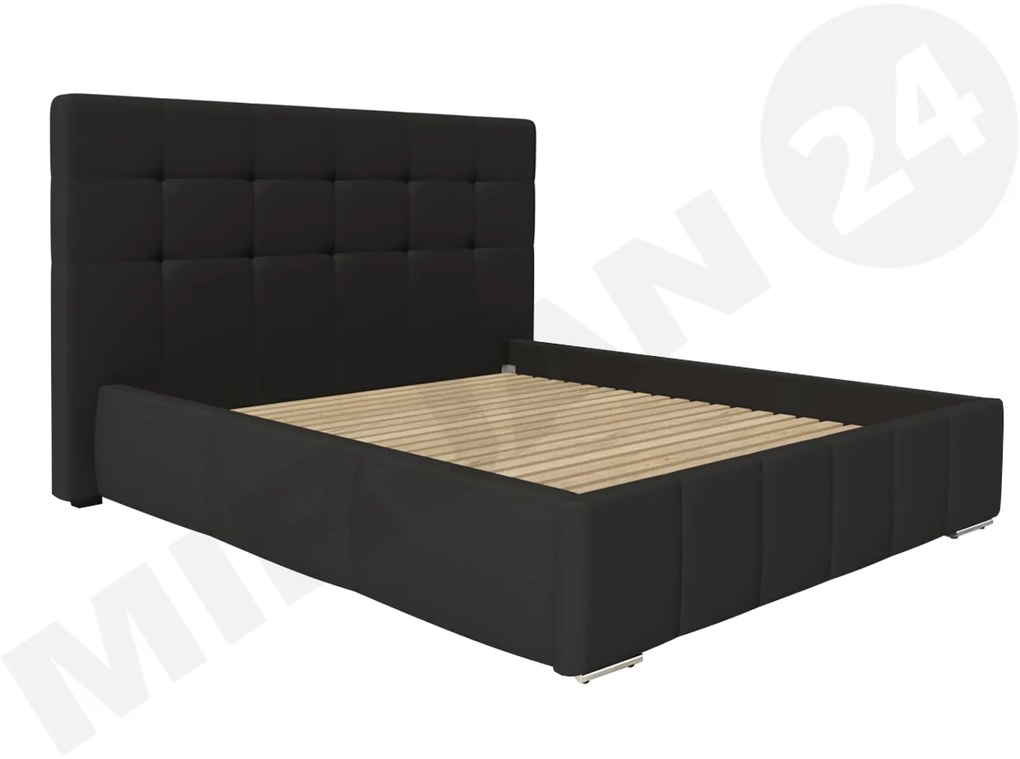 Pat matrimonial160 cm Kendrick (piele ecologică Soft 017). 1058288