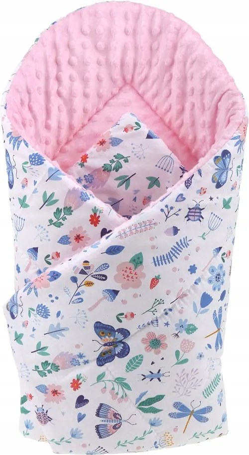 ShopJK FAȘĂ ÎNFĂȘAT COPII CU DOUĂ FEȚE - MINKY LUNCĂ