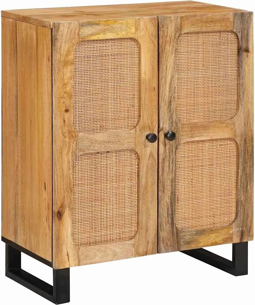 vidaXL Bufet Maro 60 x 33 x 75 cm Lemn de mango solid