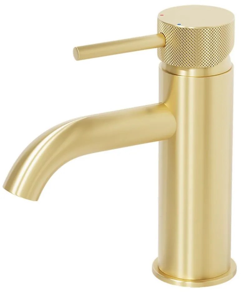 Baterie de lavoar BATH DELUXE 28-005-03-70-00 ANHOLT 15,6 cm alamă periată