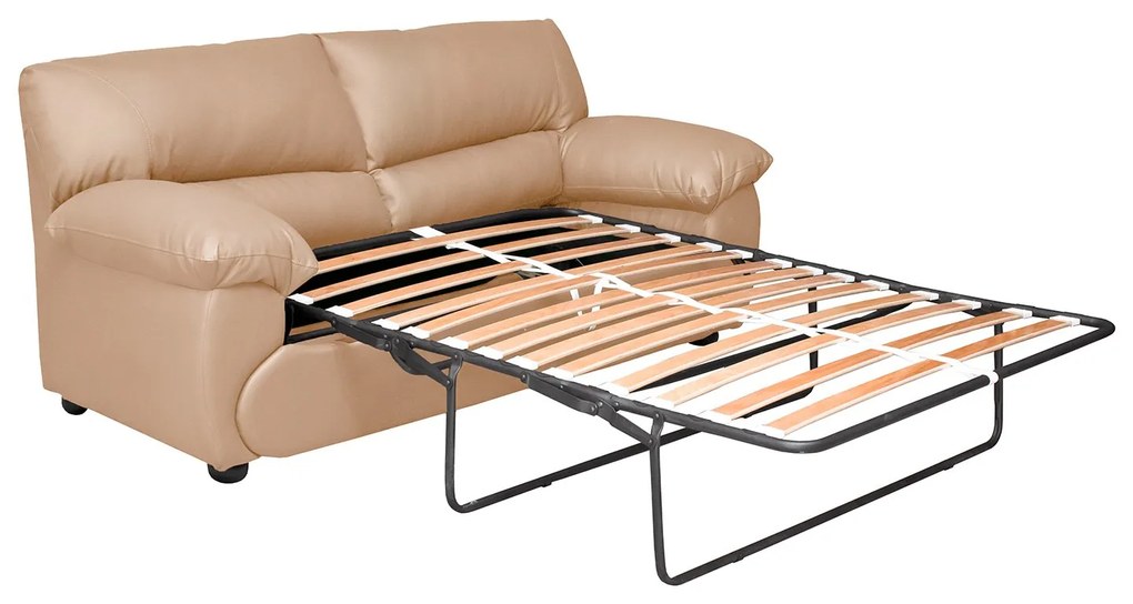 Canapea LUXOR 3L extensibila, 3 locuri, crem, 215x95x92 cm