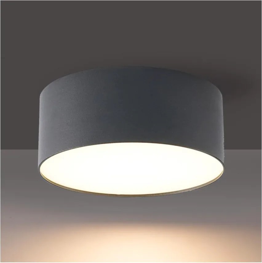 BRILAGI - LED Plafonier exterior FORIS LED/20W/230V Ø 15 cm antracit IP44