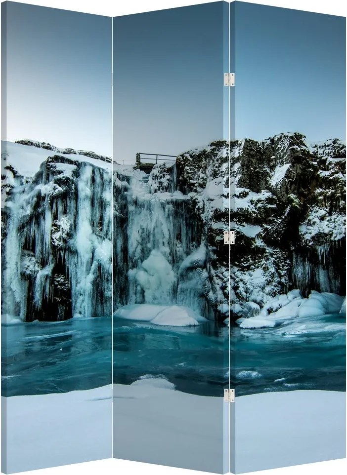 Paravan - Cascade înghețate (126x170 cm)