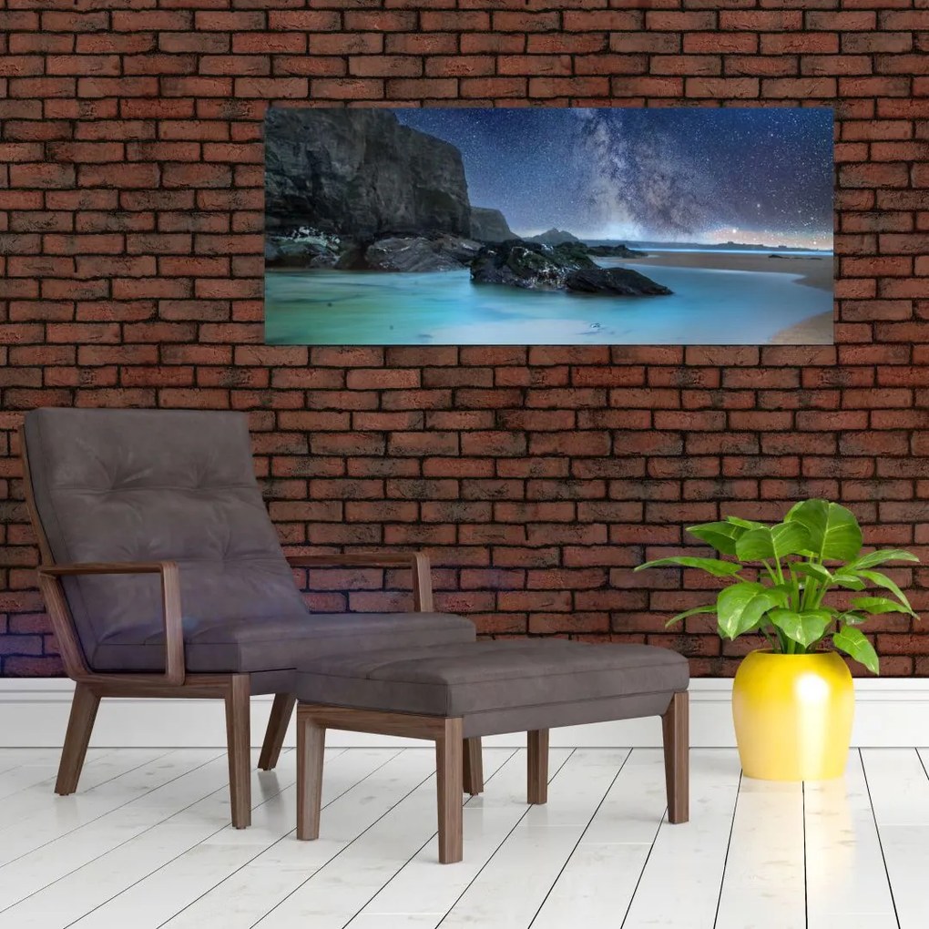 Tablou cu plaja (120x50 cm)
