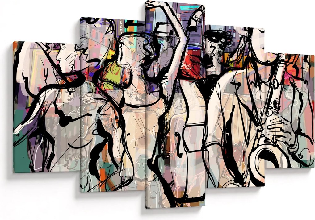 Tablou - Seara de jazz (150x105 cm)