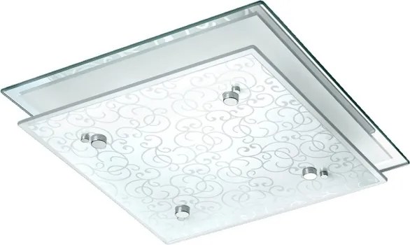 Abajur de rezervă din sticlă IKAROS E27 oglindă